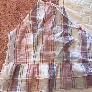 American Eagle Outfitters Other - Striped shirt and tank top set American Eagle Outfitters Other - Striped shirt and tank top set